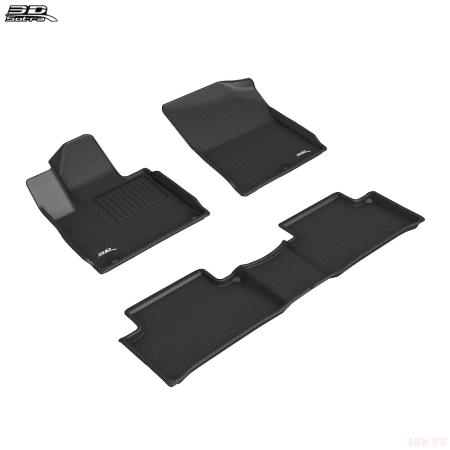 Коврики салона Liner 3D Lux для Kia Sorento (2020-2025) № ST74-00746
