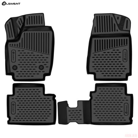 Коврики 3D салона для Lada (ВАЗ) Niva Legend (2021-2025) № ELEMENT3DAN0456210k