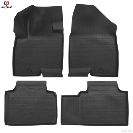 Коврики салона для BAIC Beijing X7 (2020-2023) № NPA11-C08-900