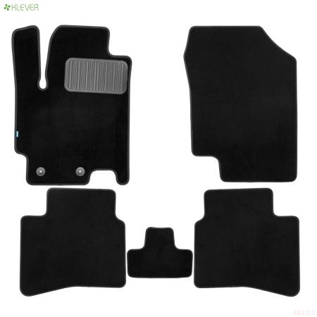 Коврики салона текстильные Premium для JAC J7 (2022-2025) 5 шт. № KLEVER0512600122110kh