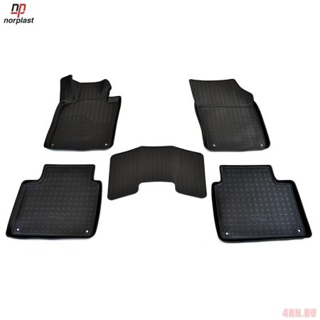 Коврики салона Norplast для Volvo V90 Cross Country (2016-2025) № NPA11-C96-520