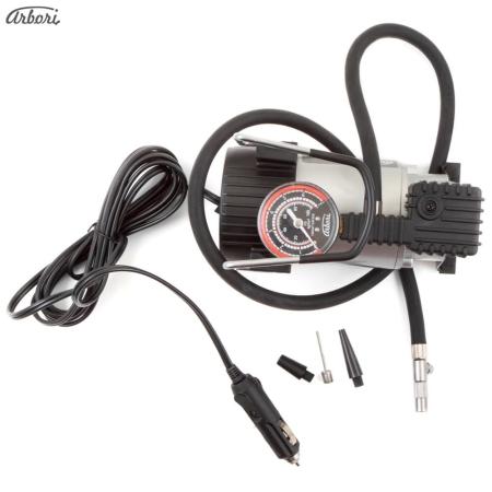 Автомобильный компрессор для накачки шин, производительность 35л/мин