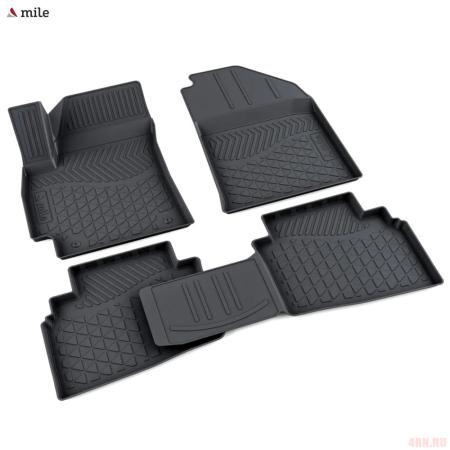 Коврики салона для Kia Seltos (2020-2025) № 1020811