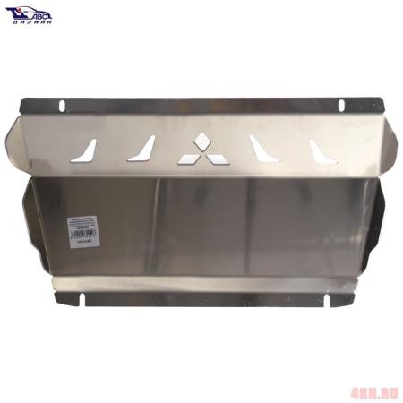 Защита радиатора и двигателя для Mitsubishi L200 (2015-2016) 2 части № 14.21ABC