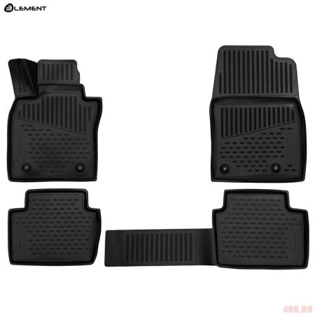 Коврики 3D салона для Mazda CX-30 (2019-2025) № ELEMENT3D02404210k