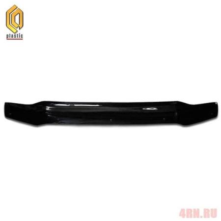 Дефлектор капота CA Plastic Classic черный для Toyota Land Cruiser 76 (2007-2025) № 2010010107925