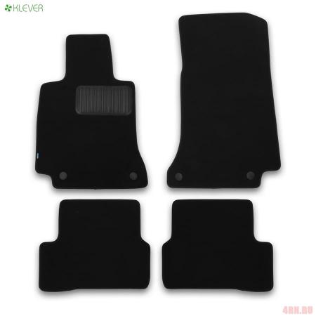 Коврики салона Klever текстильные Premium для Mercedes C-Class (W205) седан, универсал (2014-2021) № KLEVER03344622110kh