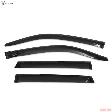 Дефлекторы боковых окон Vinguru для Suzuki Vitara (2015-2025) № AFV86415