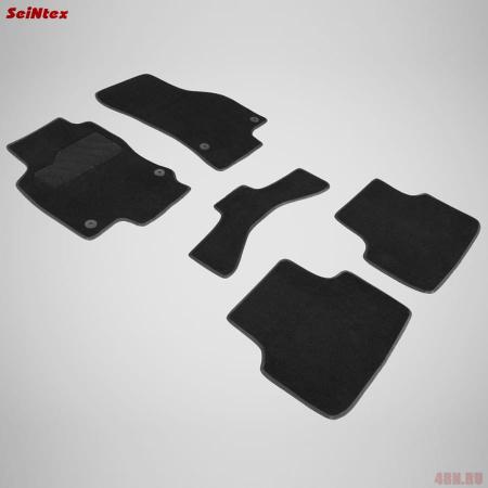 Коврики салона Lux текстильные для Skoda Octavia A7 (2013-2020) № 86217