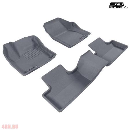 Коврики салона Sotra Liner 3D VIP серые для Land Rover Range Rover Evoque 3дв. (2012-2018) № ST 73-00092