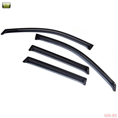 Дефлекторы боковых окон SIM для Jeep Grand Cherokee (2011-2021) № SJEGCH1032