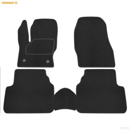 Коврики салона Rezkon текстильные для Ford Kuga (2013-2019) № 2516020100