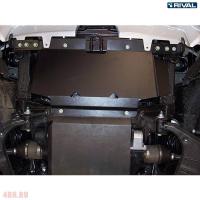 Защита радиатора для Nissan Patrol Y62 (2010-2024) без крепежа № 3.4121.1