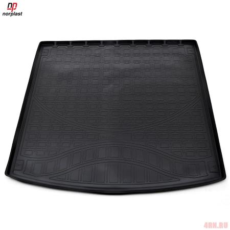 Коврик в багажник Norplast для Volkswagen Touareg (2018-2025) 2-х зонный климат контроль № NPA00-T95-700