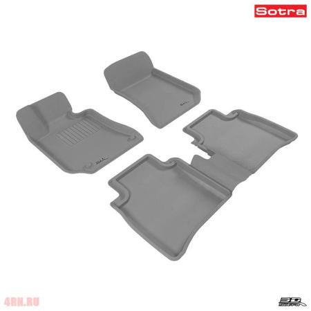 Коврики салона Sotra Liner 3D Lux серые для Mercedes E-Class W212 (2013-2016) № ST 74-00384