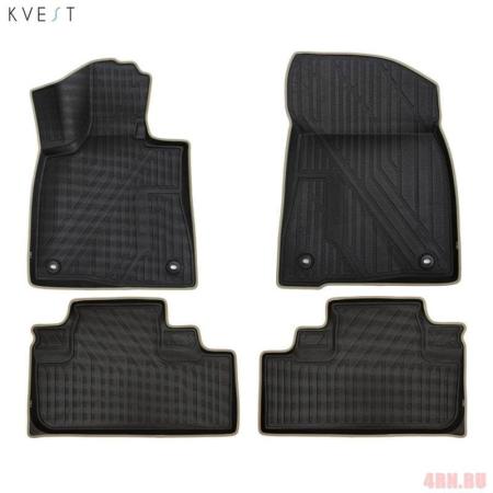 Коврики в салон 3D Kvest для Lexus RX (2015-2022) № KVESTLEX00001K2