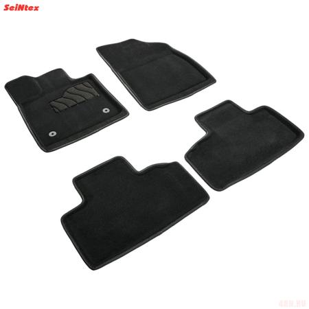 Коврики салона 3D текстильные для BYD Song EV (2016-2019) № 99186