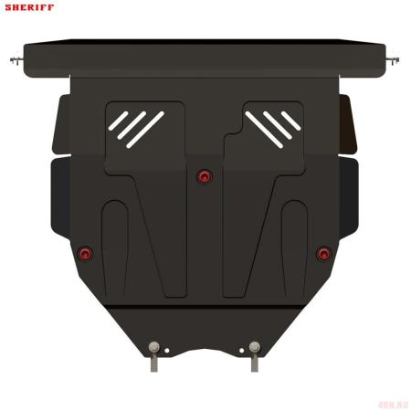 Защита двигателя и КПП для Geely Vision (2008-2011) № 28.1545