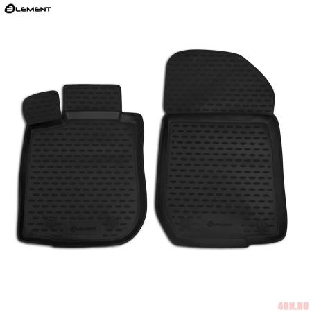 Коврики салона Element для Renault Logan (2004-2014) серые № NLC.41.05.211