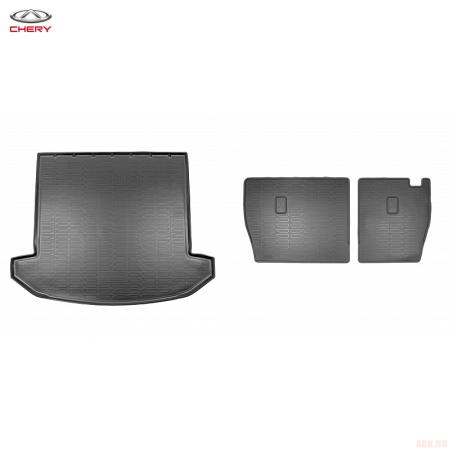 Коврик багажника и салона 2-й ряд оригинальные для Chery Tiggo 8 Pro Max (2022-2025) № NP1P001RCY07