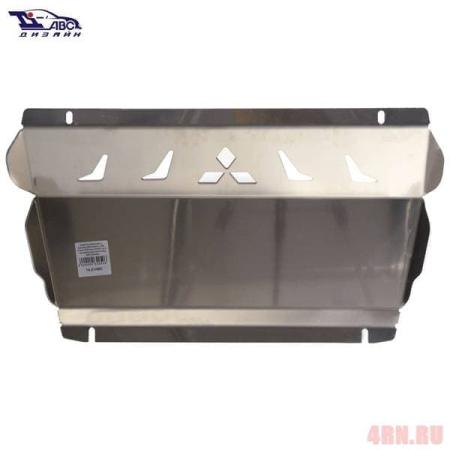 Защита радиатора и двигателя для Fiat Fullback (2016-2020) 2 части № 14.21ABC