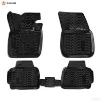 Коврики салона (3D с подпятником) для Ford Mondeo седан (2015-2022) с высоким бортом № ACM-PS-31