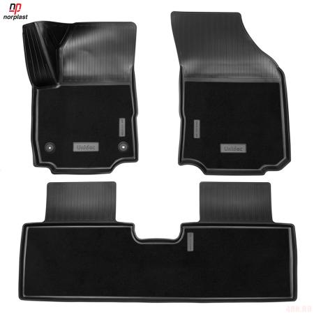 Коврики салона 3D комбинированные для Chevrolet Equinox (2017-2024) № NPA10-C12-380-CM