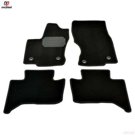 Ковры салона текстильные для Toyota Land Cruiser Prado 250 (2023-2025) (1,2 ряд) № NPA00-VTe880-490
