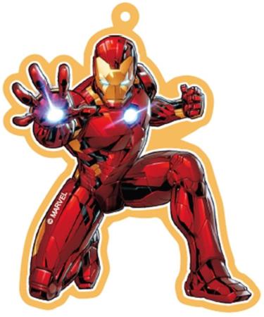 Ароматизатор подвесной картонный Marvel Железный человек Ваниль Freshco AR1MV003