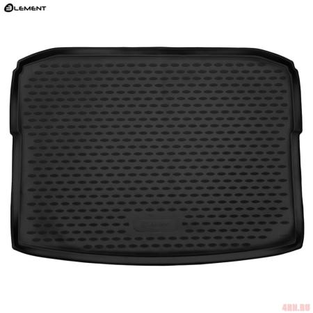 Коврик в багажник для Skoda Karoq для РФ 2WD (2020-2025) № ELEMENT02444B13
