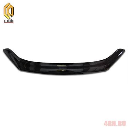 Дефлектор капота CA Plastic Classic черный для Hyundai Creta (2016-2020) № 2010010112202