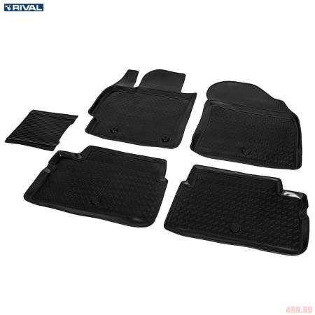 Коврики салона Rival для Toyota Corolla седан (2006-2013) № 15702002