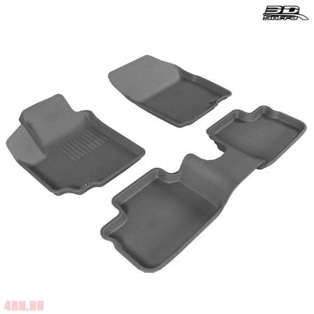 Коврики салона Sotra Liner 3D Lux серые для Suzuki SX4 (2006-2013) № ST 74-00275