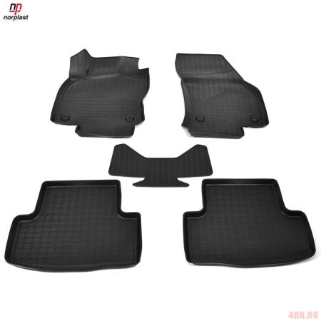 Коврики салона Norplast 3D для Skoda Karoq (2018-2025) № NPA11-C81-220