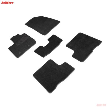 Коврики салона Lux текстильные для Renault Duster 4WD (2021-2025) № 96086