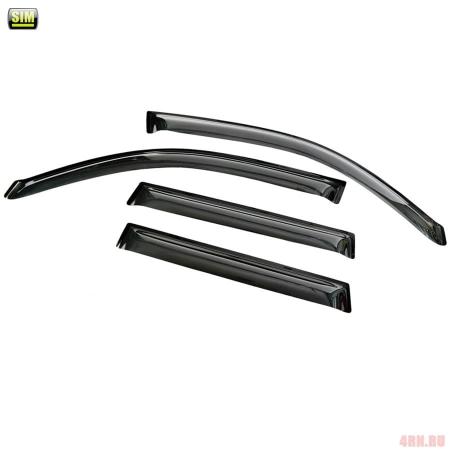 Дефлекторы боковых окон для Chevrolet Tracker (2020-2025) № SOPMOK1232