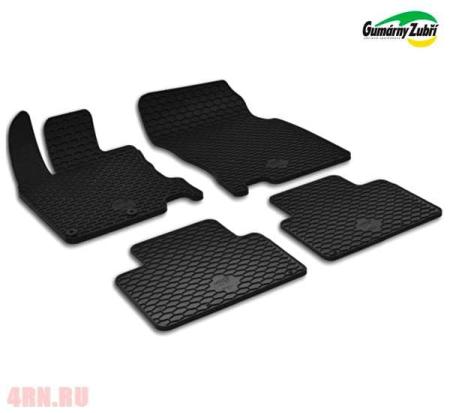 Коврики салона Gumarny Zubri для Nissan Qashqai (2014-2021) № ST 32-00367