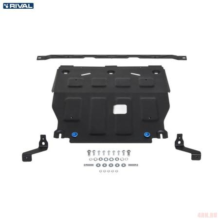 Защита картера и КПП для Hyundai Elantra (2021-2025) № 111.2386.1