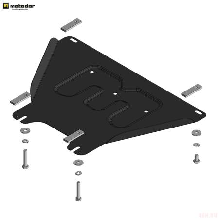 Защита КПП для Sollers Atlant (2022-2025) № 78702