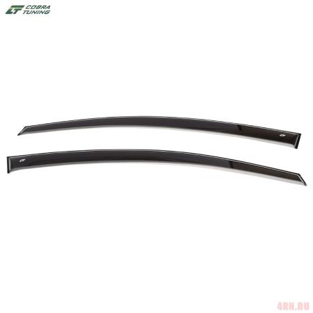 Дефлекторы передних окон Cobra EuroStandart для Kia Ceed хэтчбек 3дв. (2012-2018) № KE13812