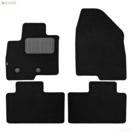 Коврики салона текстильные Standard для Baic X55 (2022-2025) 4 шт. № KLEVER0212500401200kh