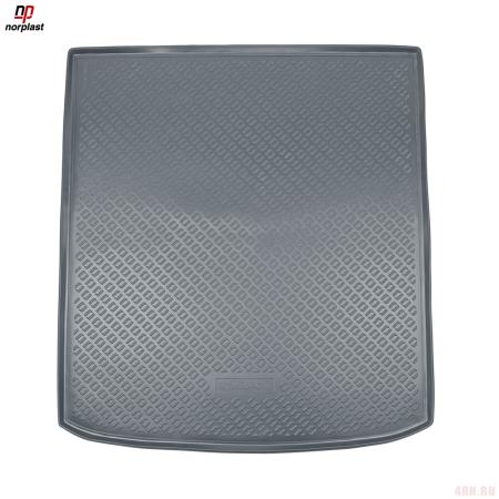 Коврик багажника для Volkswagen Sharan (2010-2022) (7 мест, сложенный 3 ряд) серый № NPA00-T95-544-1-G