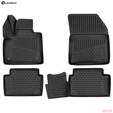 Коврики в салон 3D Element для Citroen C5 Aircross (2019-2025) № ELEMENT3D02278210k