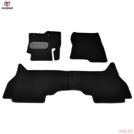 Ковры салона текстильные для Mitsubishi Pajero 4 (5дв.) (2006-2021) № NPL-VTe-590-480