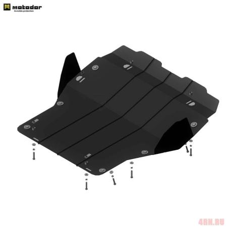 Защита двигателя и КПП для Volkswagen Transporter T5 (2009-2014), Transporter T6 (2015-2025) № 02738