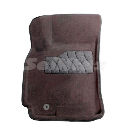 Коврики салона 3D текстильные для Chevrolet Lacetti (2004-2013) серые № 71712