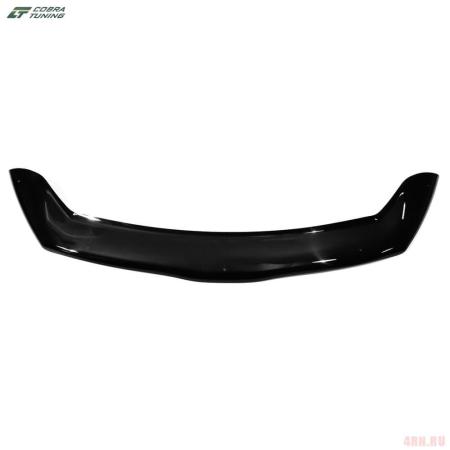 Дефлектор капота для Kia Rio (2017-2023) длинный № DK005