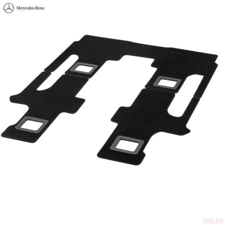 Коврики салона текстильные оригинальные для Mercedes EQV (BR447) (2020-2025) № A4476802002