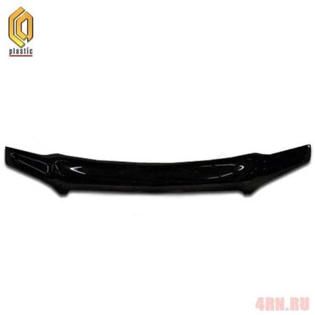 Дефлектор капота CA Plastic Classic черный для Ford Ranger (2007-2009) № 2010010102548
