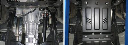 Защита двигателя для Mitsubishi L200 (2006-2015) № 222.4033.1